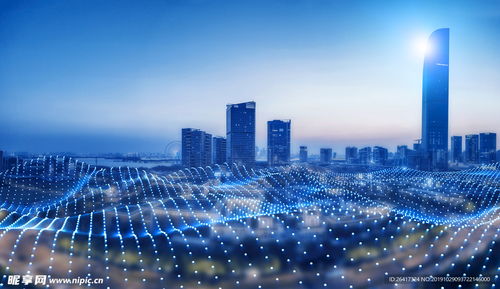 城市現(xiàn)代科技建筑大廈攝影圖